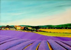 Landscape, Lavender